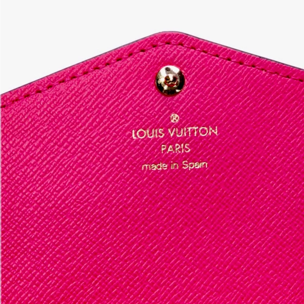 LOUIS VUITTON Monogram Travel Patches Sarah Wallet - Picture 7 of 14